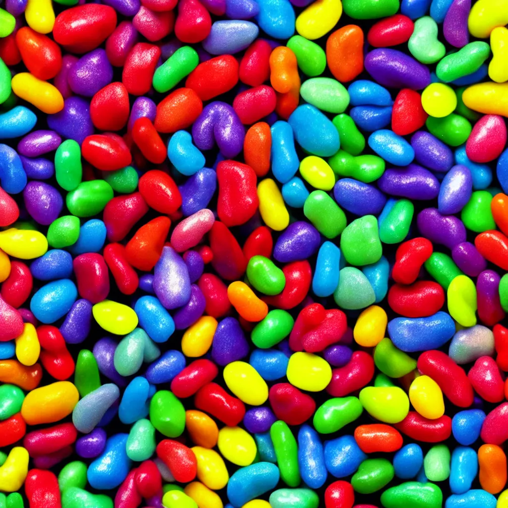 Image similar to pencil drawn jellybeans texture art, 4k