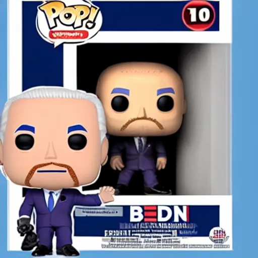 Image similar to Joe biden funko pop