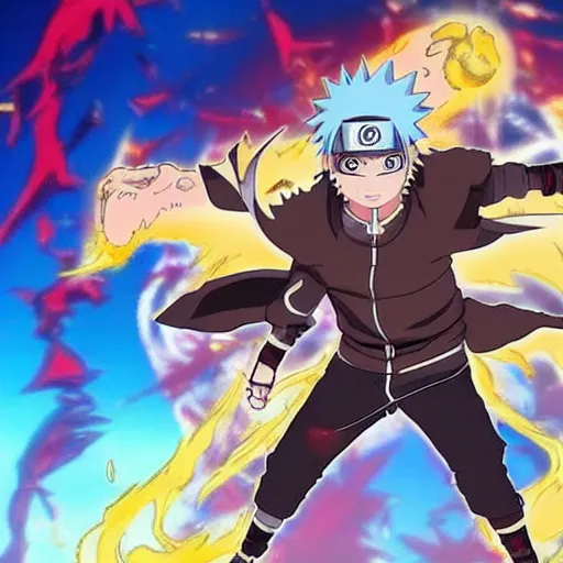 Image similar to concept art of a new naruto final boss ultra detailed