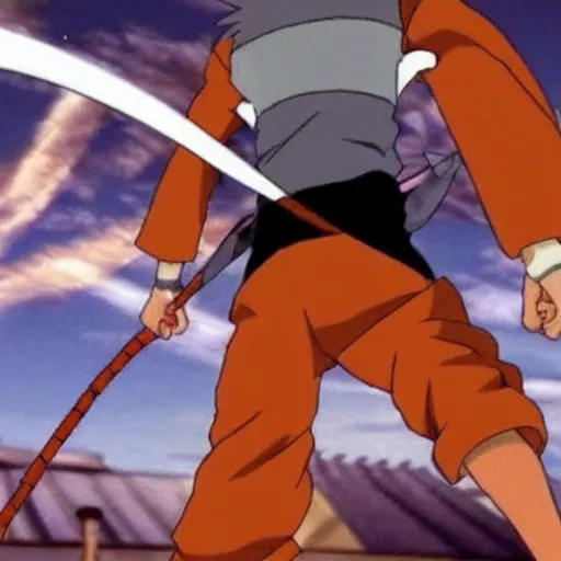 Image similar to Pain from naruto is a ronin