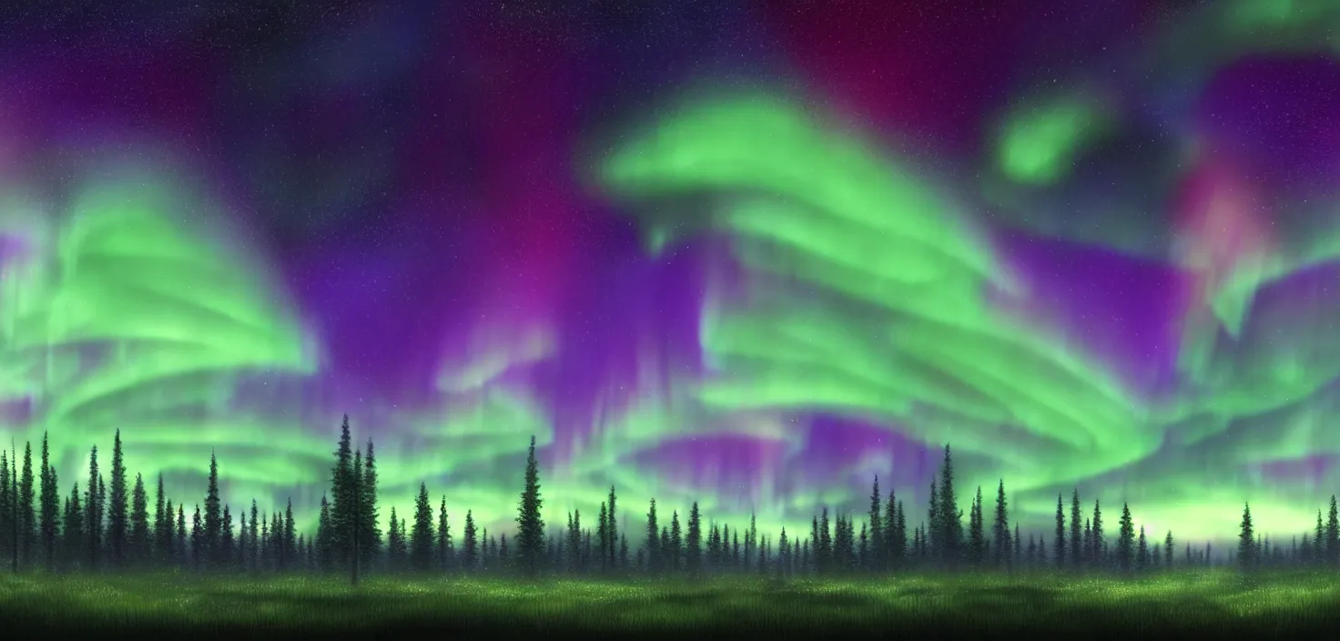 Create a beautiful and captivating background featuring the northern lights  or aurora borealis for a desktop wallpaper website or stable diffusion.  you could use visuals and colors inspired by the aurora borealis