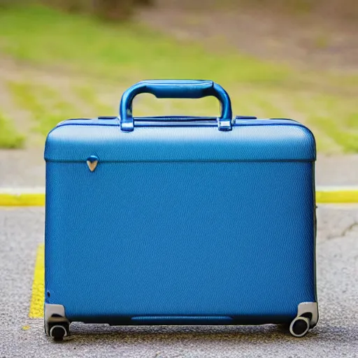 Image similar to blue suitcase