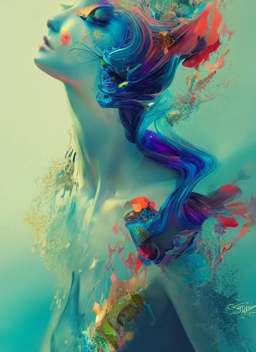 Image similar to art by alberto seveso, iridescent beautiful magical treasure, sharp focus, raytracing, intricate linework, bright precious crystals, 4 k detailed hyperrealistic concept art by artem chebokha, makoto shinkai