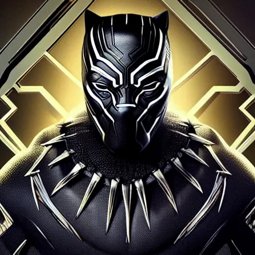 “black panther minion, UHD, hyperrealistic render, 4k, | Stable ...