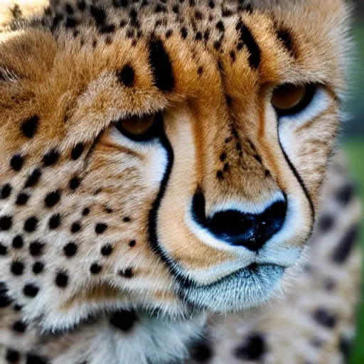 Prompt: cheetah President