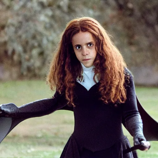 Prompt: hermione as bat