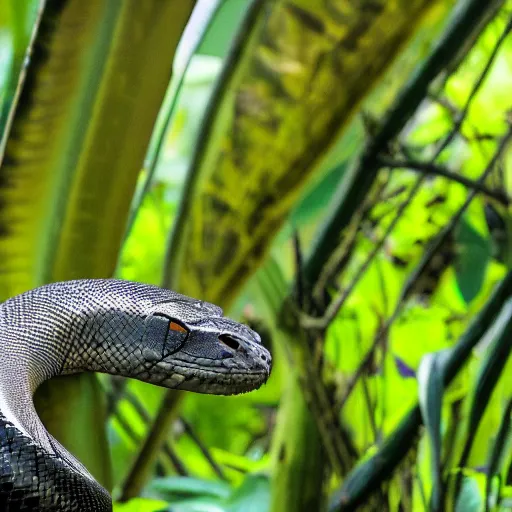 Image similar to full shot of a python in the jungle