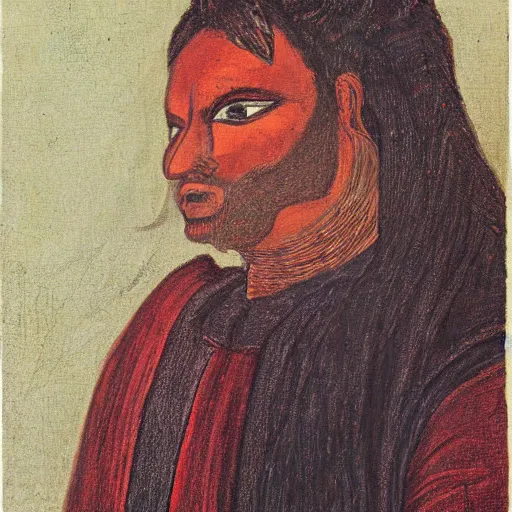 Image similar to portrait of iblis