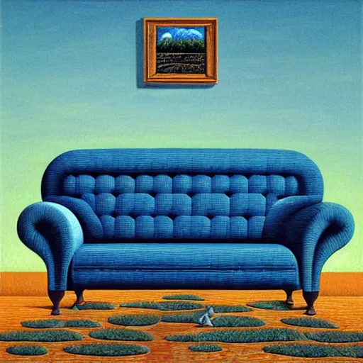Image similar to a couch by rob gonsalves