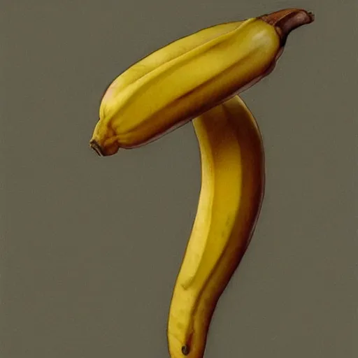 Prompt: a single banana on a white background as a phallic symbol, phallus, highly detailed, elegant, intricate, digital painting, artstation, smooth, sharp focus, art by artgerm and greg rutkowski and alphonse mucha