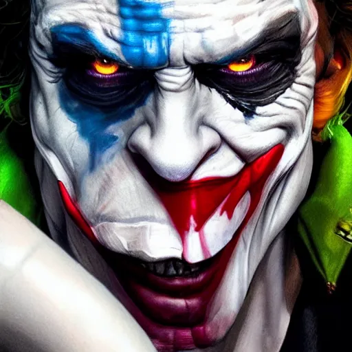 ultra realistic portrait of willem dafoe as joker, | Stable Diffusion ...