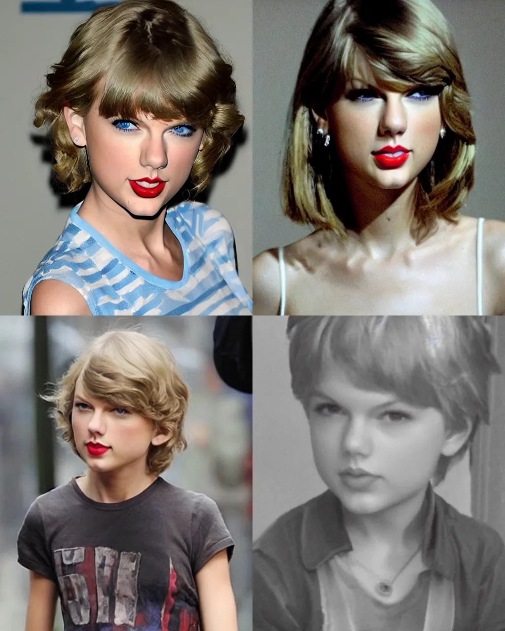 Prompt: Taylor swift as a boy
