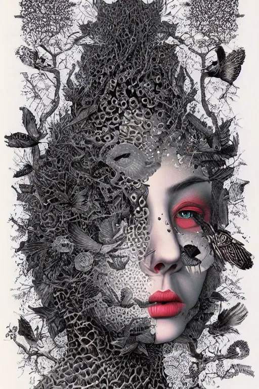 Image similar to cell shaded optical illusion by dan hillier color work by daniel merriam