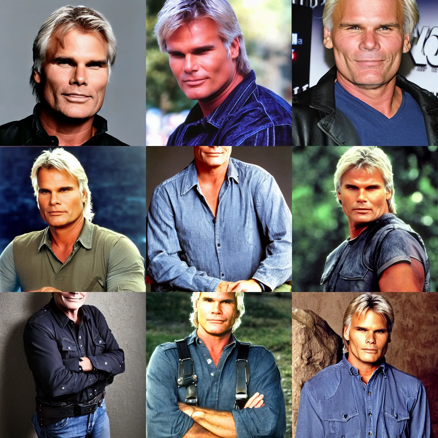 Prompt: richard dean anderson