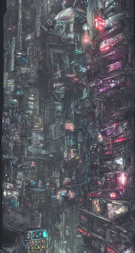 Image similar to cyberpunk glsdiator, concept art, colorized pencil, highly detailed, Akihiko Yoshida