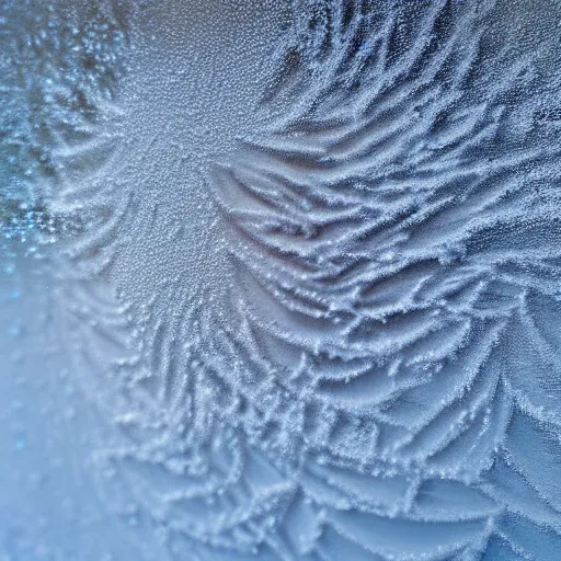 Prompt: a beautiful closeup photo of a frost patterns on a window in a shape of a painting of a sheep, hyper realistic, hyper detailed, octane render, raytracing, frost on a window