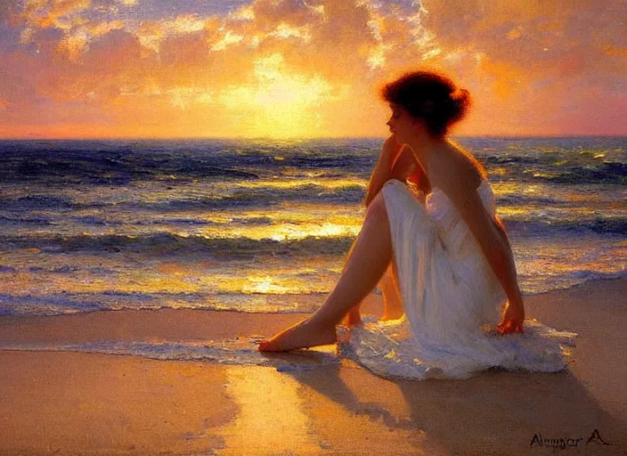 Image similar to beach light by alexander averin and delphin enjolras