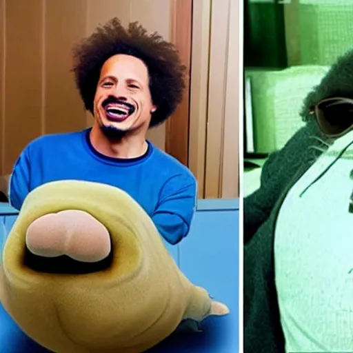 Prompt: eric andre as an anthropomorphic walrus