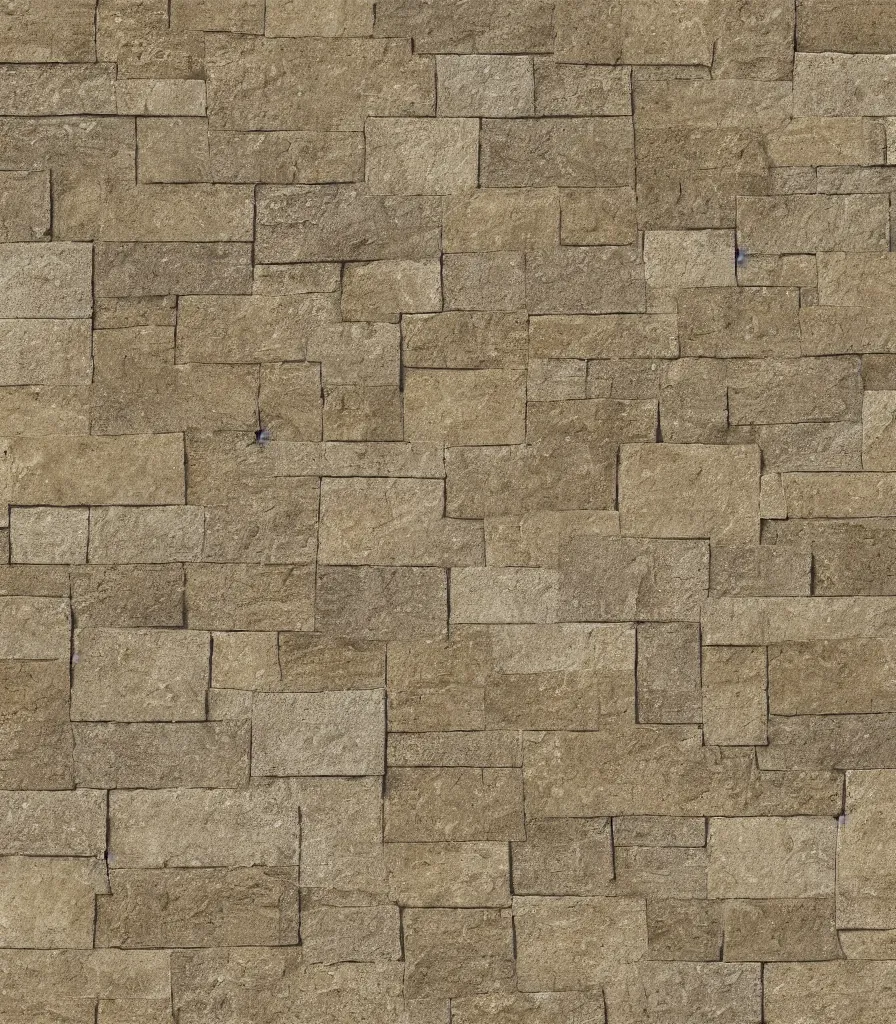 Image similar to texture map of beige stone with horizontal rectilinear engraving