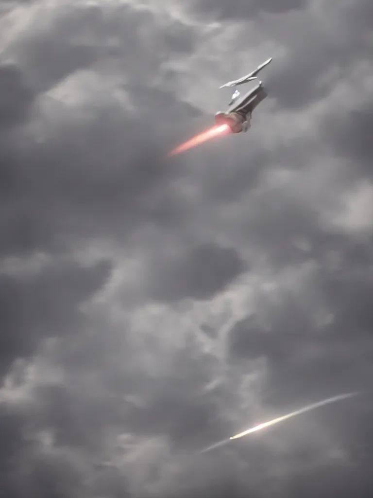 Prompt: a photo of a futuristic fighter jet breaking the sound barrier, extremely high aperture, focus on subject, cinematic, perfect lighting, strong composition.