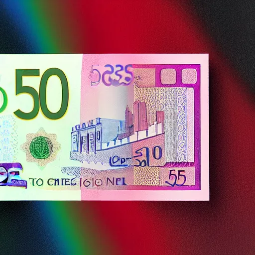 Image similar to concept design 5 0 € note for the year 2 0 3 3