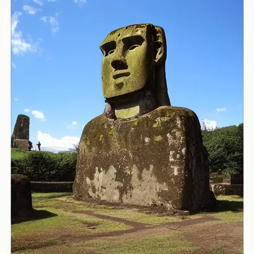 Image similar to Ancient Italy & Roman Moai