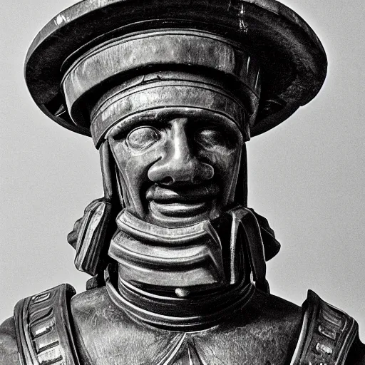 Prompt: goofy looking roman soldier