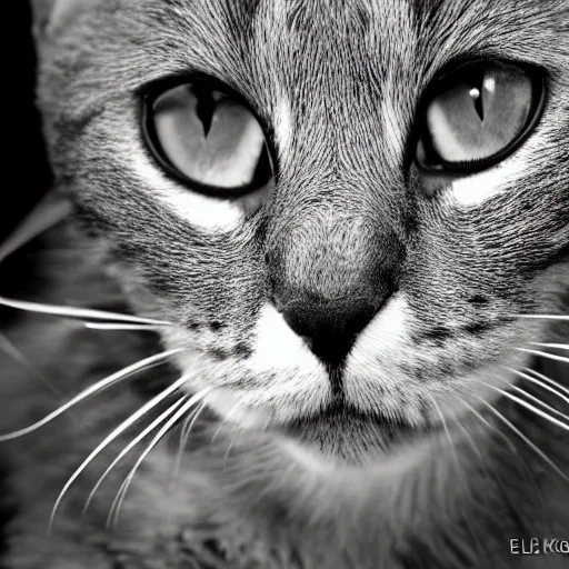 Image similar to portrait of a cute cat by elke vogelsang