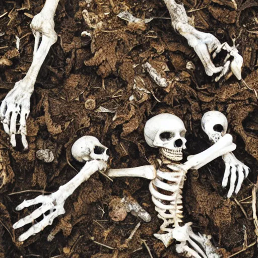 Image similar to rotting bones
