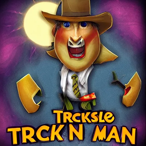 Prompt: trickster man