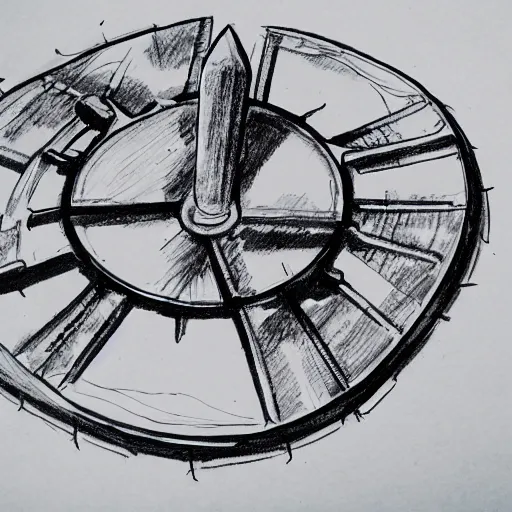 Image similar to ink pen drawing of compliant mechanism