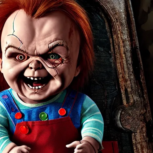 Image similar to Chucky 2022 theatrical trailer 4k HDR10+