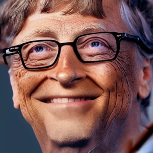 Image similar to bill gates as a league of legends champion portrait