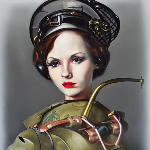 Image similar to girlgirl # girlfriendsocentric, achequary, steampunk painter jean, craiglis jean jean, highly detailed, matte painted, sharp gouache