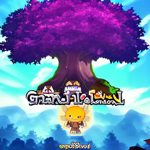 Image similar to maplestory grand tree, background image, no text, no words