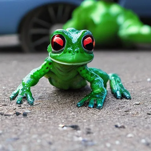 Image similar to frogger in real life