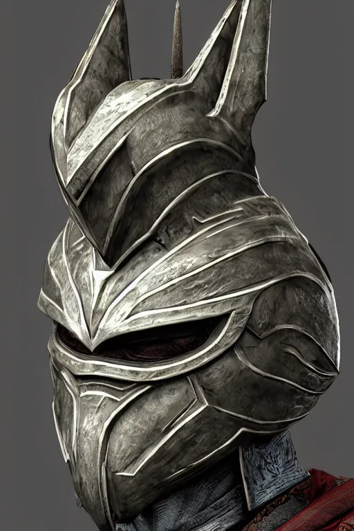 Prompt: king legends knight warrior helmet skyrim mask elder scrolls v nordic armor bethesda adam adamowicz illustration character design concept hardmesh zbrush central