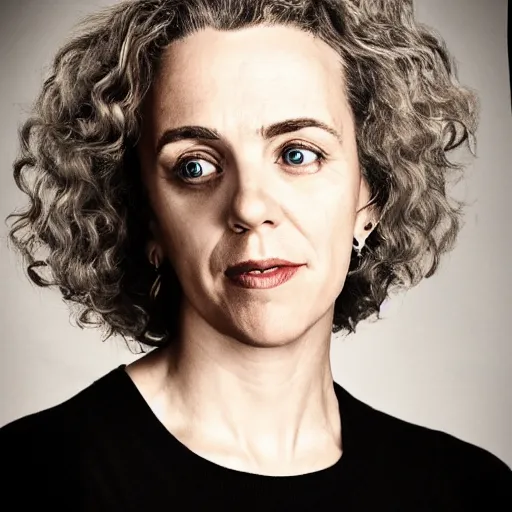 Prompt: Jordan Peterson as a woman