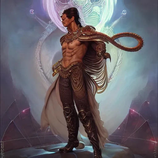 Prompt: shahrukh khan, fantasy character portrait, ultra realistic, wide angle, intricate details, the fifth element artifacts, highly detailed by peter mohrbacher, hajime sorayama, wayne barlowe, boris vallejo, paolo eleuteri serpier