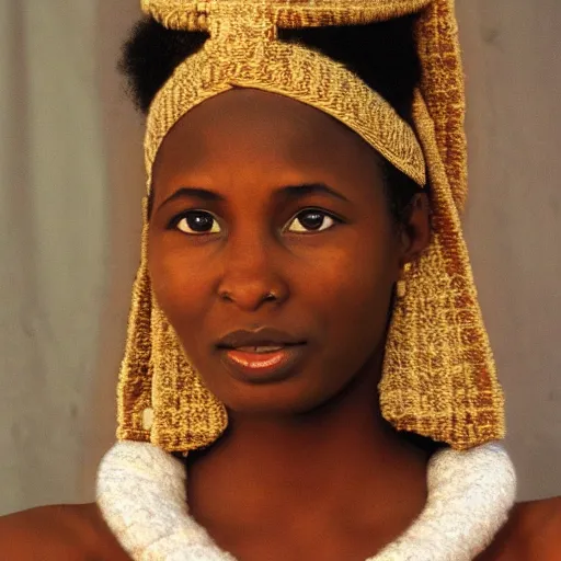 Image similar to a nubian princess,