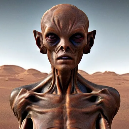 Image similar to beautiful mars alien, extremely human detailed, brutal human detailed!!!, hdr human detailed, photo hyper realistic, the best photograph of august, pinterest render, vogue render