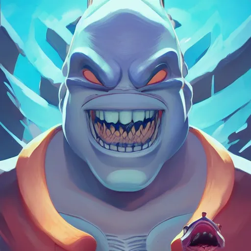 Image similar to face icon stylized minimalist street sharks, loftis, cory behance hd by jesper ejsing, by rhads, makoto shinkai and lois van baarle, ilya kuvshinov, rossdraws global illumination