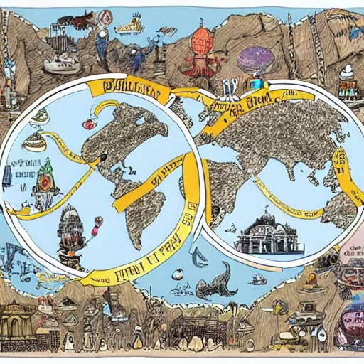 Image similar to a political map of the superstates that rule earth in the year 3 0 0 0, by mattias adolfsson, beautiful composition