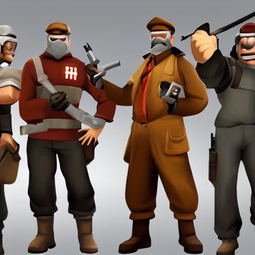 Prompt: team fortress 2, need medic!!!!!!!!!!