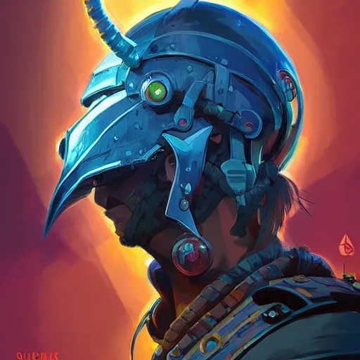 Image similar to cyberpunk viking helmet mask warrior goddess robot ninja fantasy, art gta 5 cover, official fanart behance hd artstation by jesper ejsing, by rhads, makoto shinkai and lois van baarle, ilya kuvshinov, ossdraws