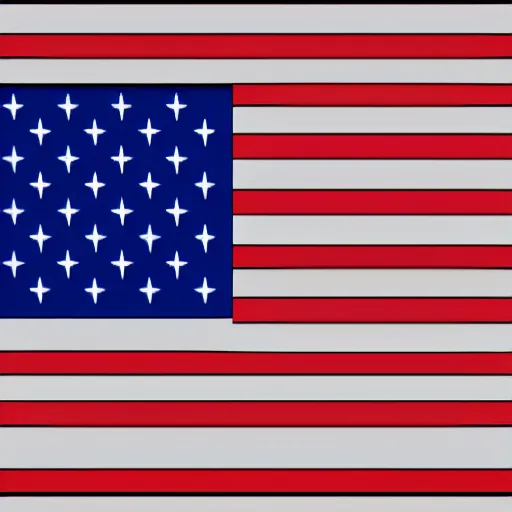 Image similar to the united states flag as designed by jackson pollack, high quality, high resolution