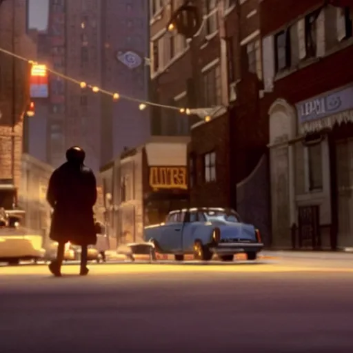 Image similar to a cinematic still of the Pixar version of Paid in Full (2002) epic lighting, shallow depth of field
