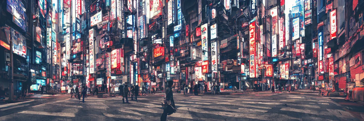 Image similar to cyberpunk street japan