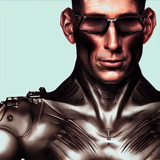 Image similar to locutus ultra realistic, digital art, rich deep colors, smooth shadows, high resolution, cinematic