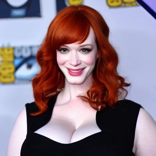 Image similar to average photo of 25 year Christina Hendricks 8k